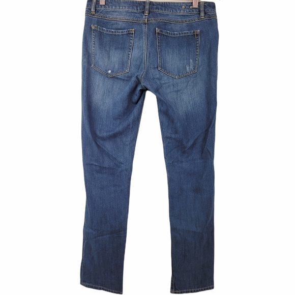 CAbi Slim Boyfriend Distressed Jeans SZ 6 - Picture 3 of 12